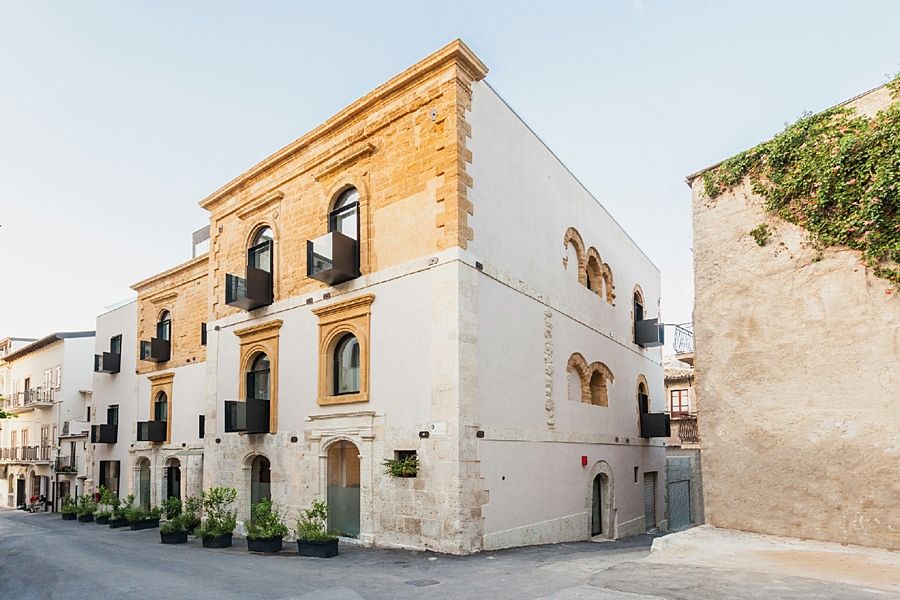Alba Palace Hotel Favara Buitenkant foto